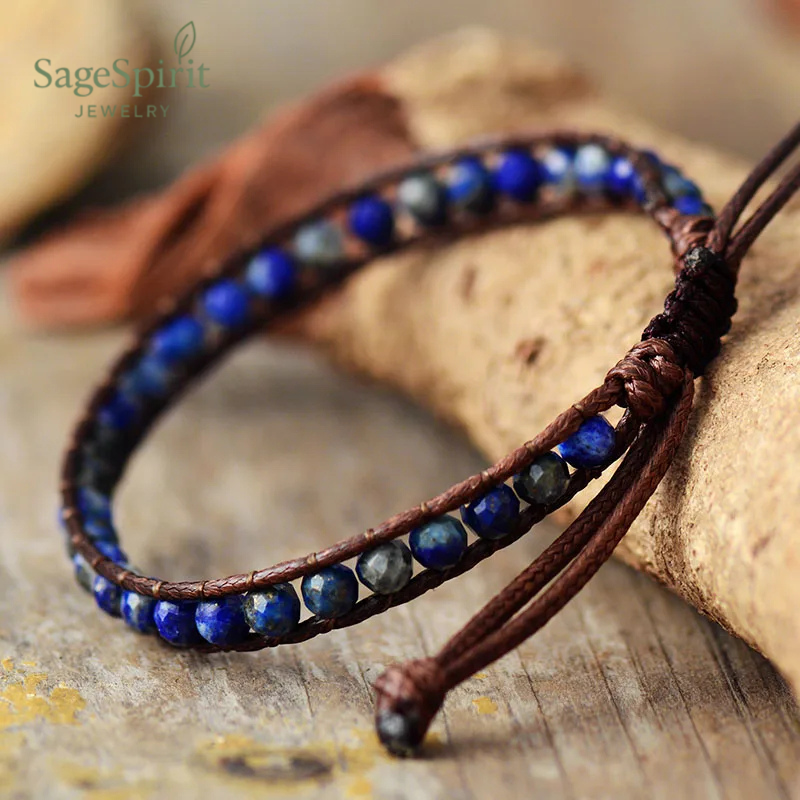 Celestial Stone Wrap Bracelet