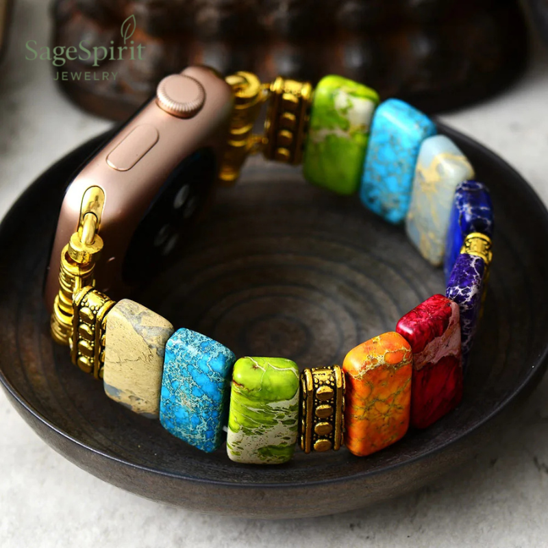 Chakra Harmony Stone Watch Strap