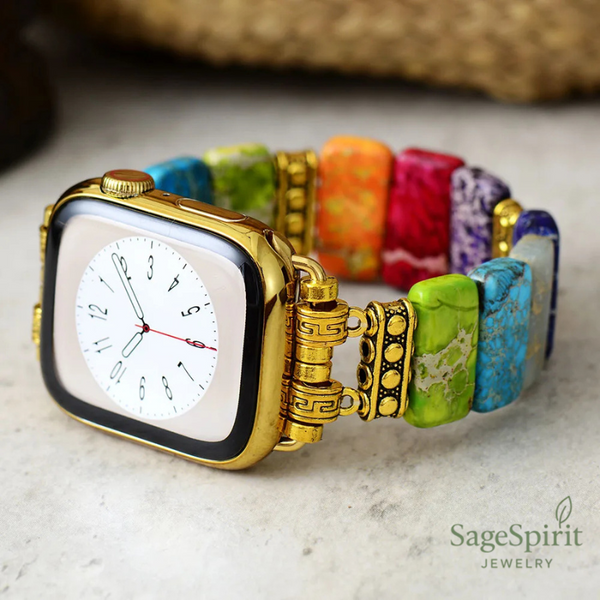 Chakra Harmony Stone Watch Strap