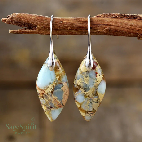 Earthleaf Drop Earrings