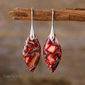 Emberleaf Drop Earrings