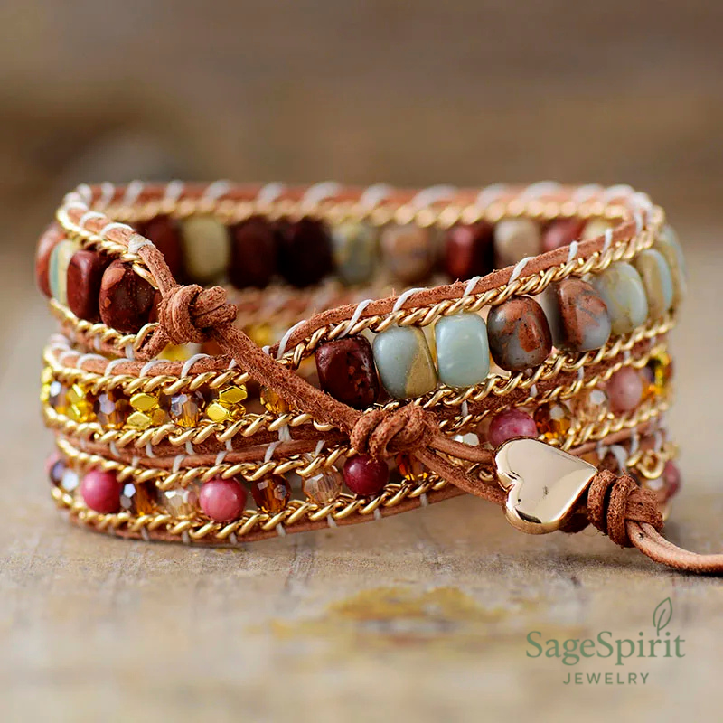 Stoneflow Wrap Bracelet