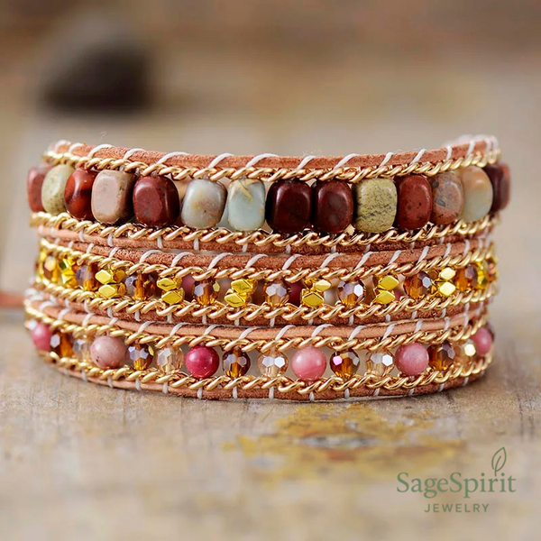 Stoneflow Wrap Bracelet