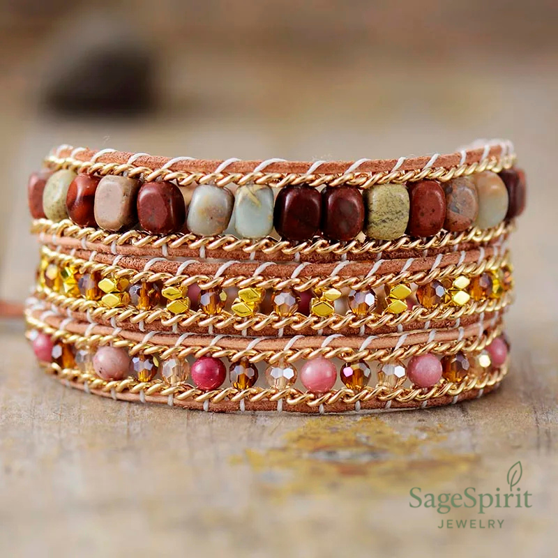 Stoneflow Wrap Bracelet