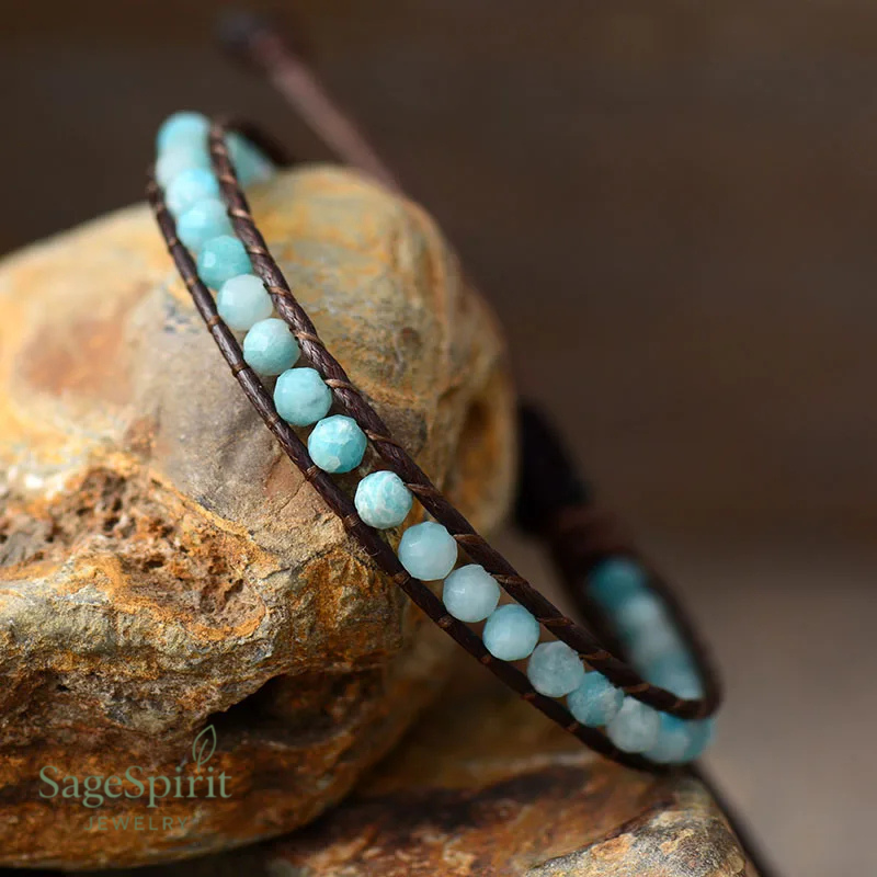 Tranquil Stone Wrap Bracelet