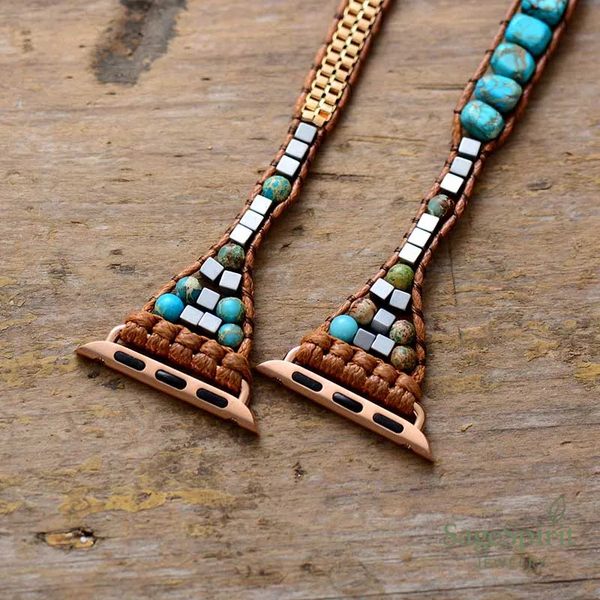 Earthstone Wrap Apple Watch Band
