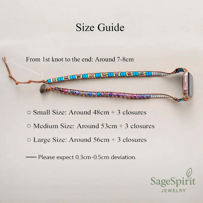 Earthstone Wrap Apple Watch Band