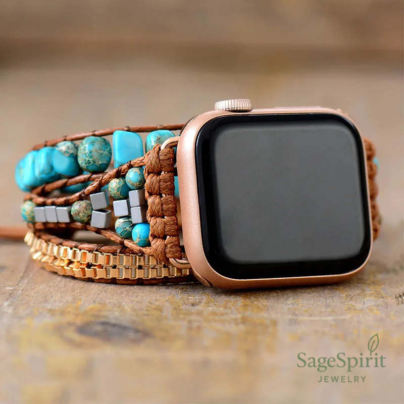 Earthstone Wrap Apple Watch Band