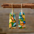 Imperial Mosaic Jasper Earrings