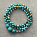 Tranquil Turquoise Beaded Necklace
