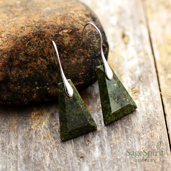 Earthbound Jasper Drop Earrings