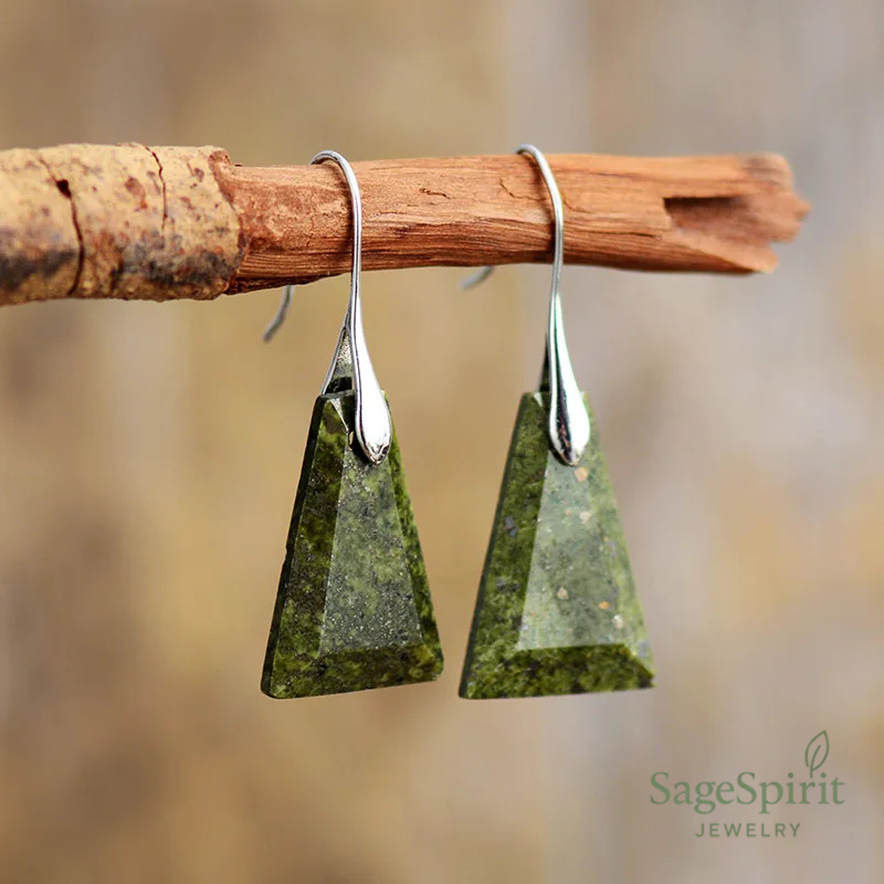 Earthbound Jasper Drop Earrings