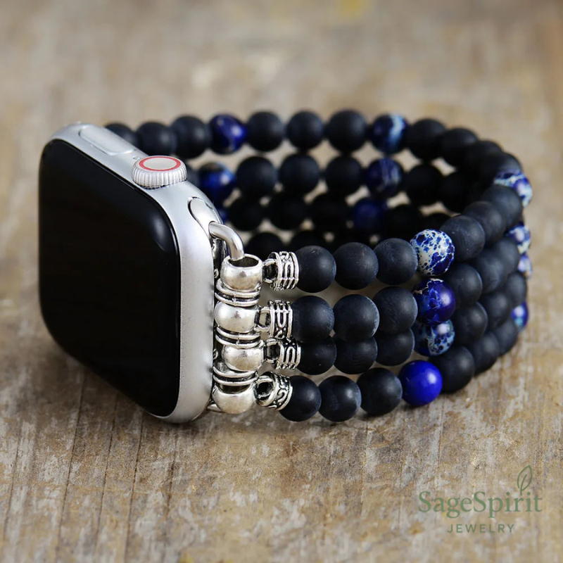 Black Onyx Apple Watch Strap
