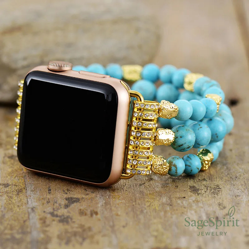 Bohemian Turquoise Apple Watch Strap