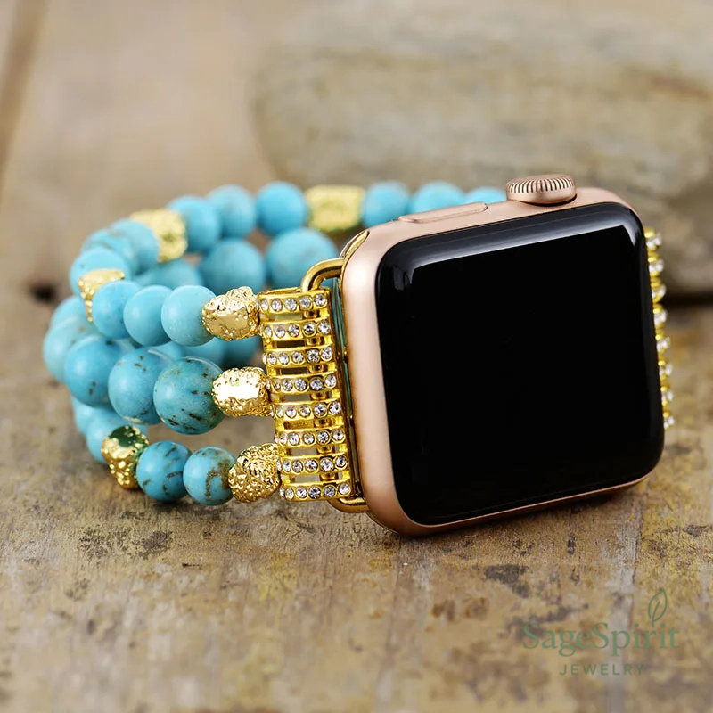 Bohemian Turquoise Apple Watch Strap