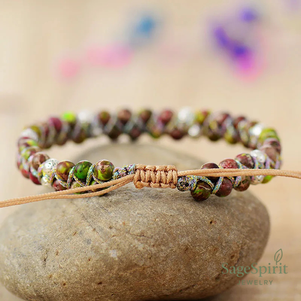 Bohemian Natural Stone Bracelet