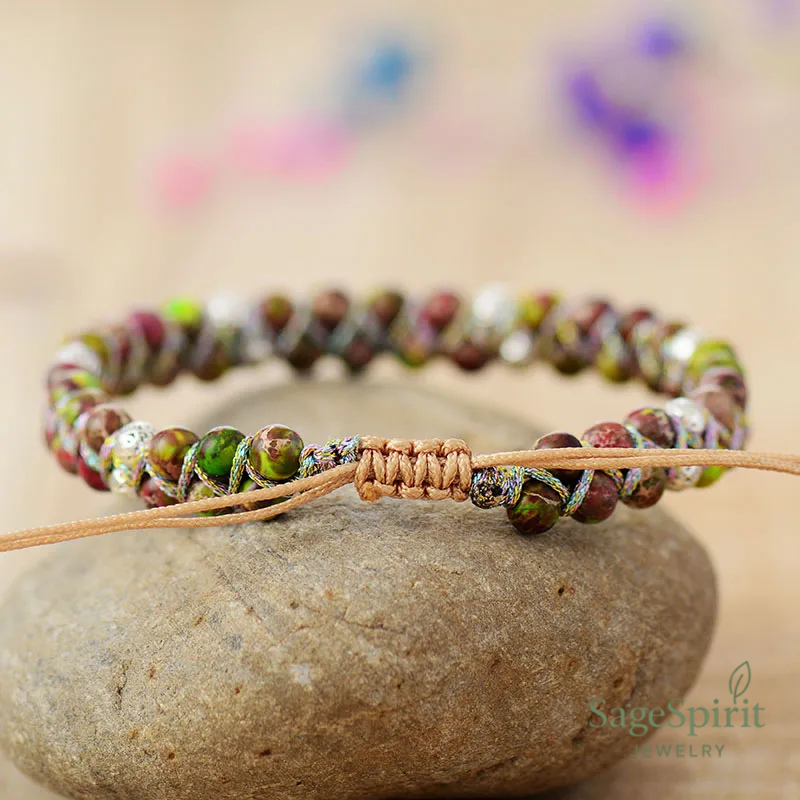 Bohemian Natural Stone Bracelet