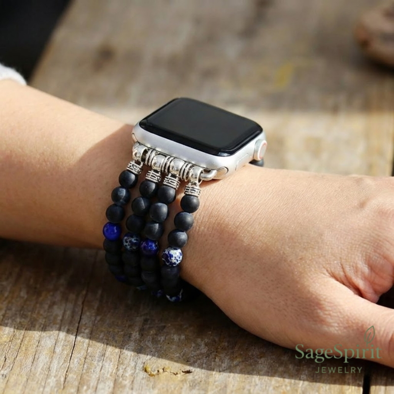 Black Onyx Apple Watch Strap