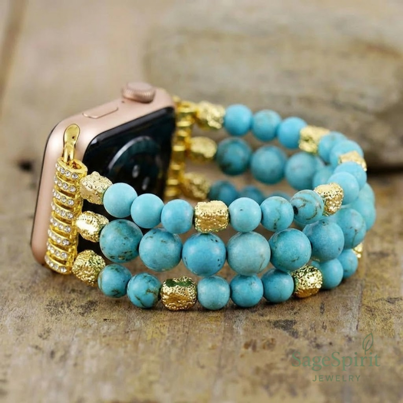 Bohemian Turquoise Apple Watch Strap