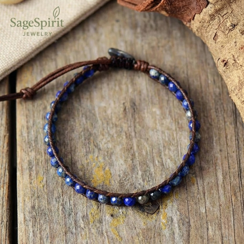 Celestial Stone Wrap Bracelet
