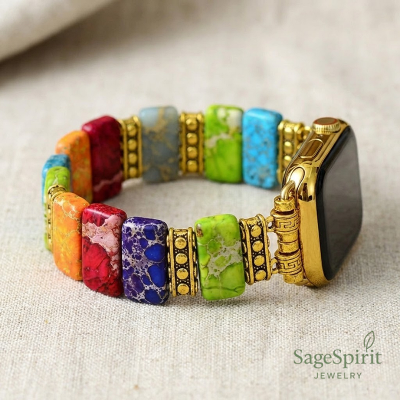 Chakra Harmony Stone Watch Strap