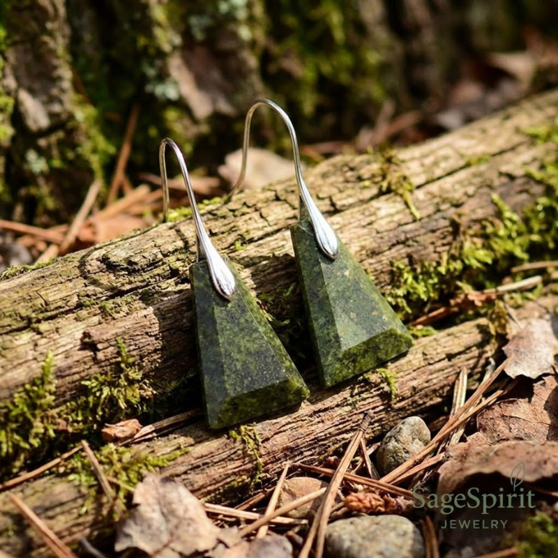 Earthbound Jasper Drop Earrings