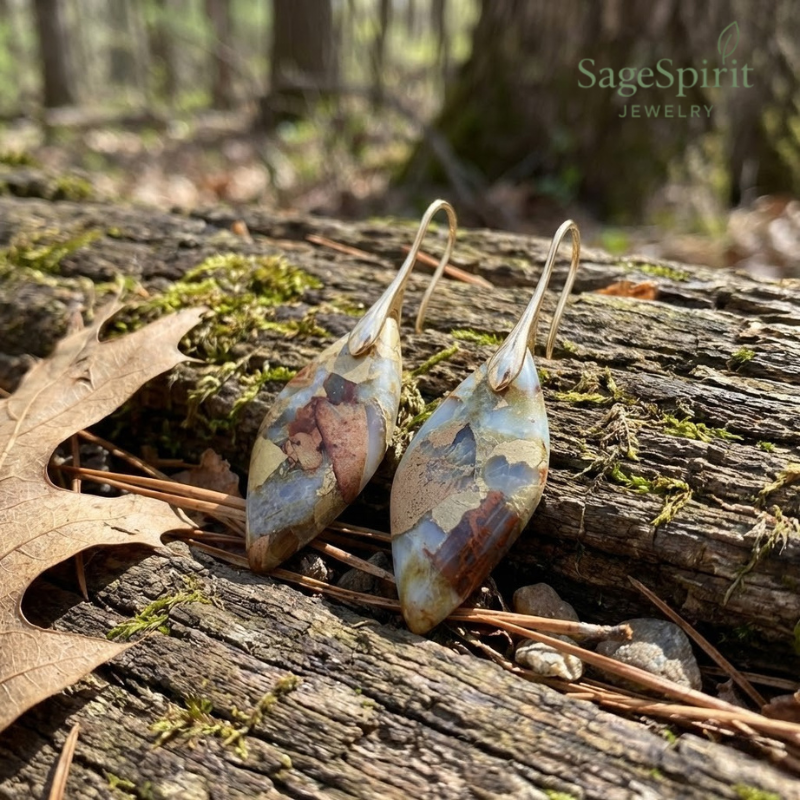 Earthleaf Drop Earrings