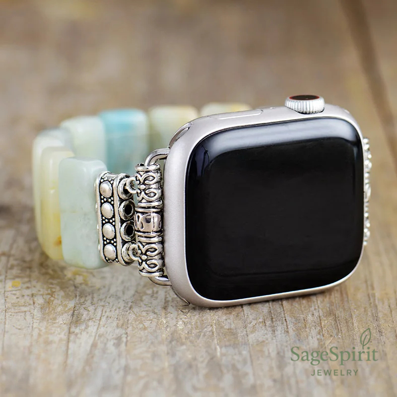 Amazonite Energy Strap for Apple Watch