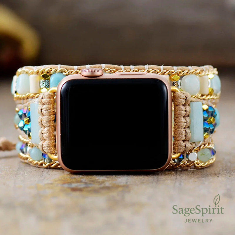 Amazonite Aura Wrap Band