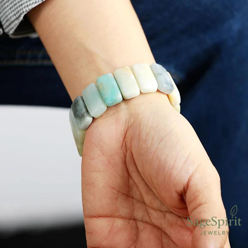 Amazonite Energy Strap for Apple Watch