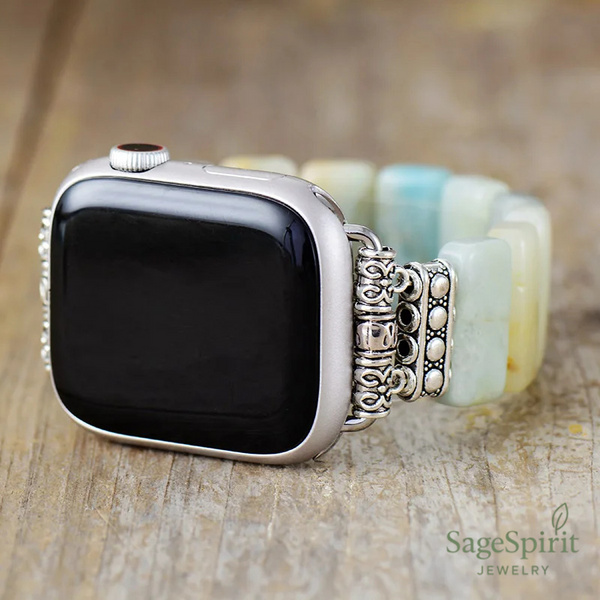 Amazonite Energy Strap for Apple Watch