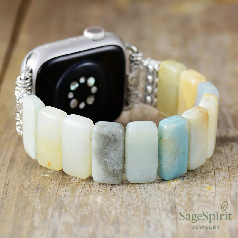 Amazonite Energy Strap for Apple Watch