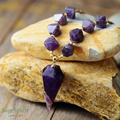 Amethyst Cone Energy Necklace