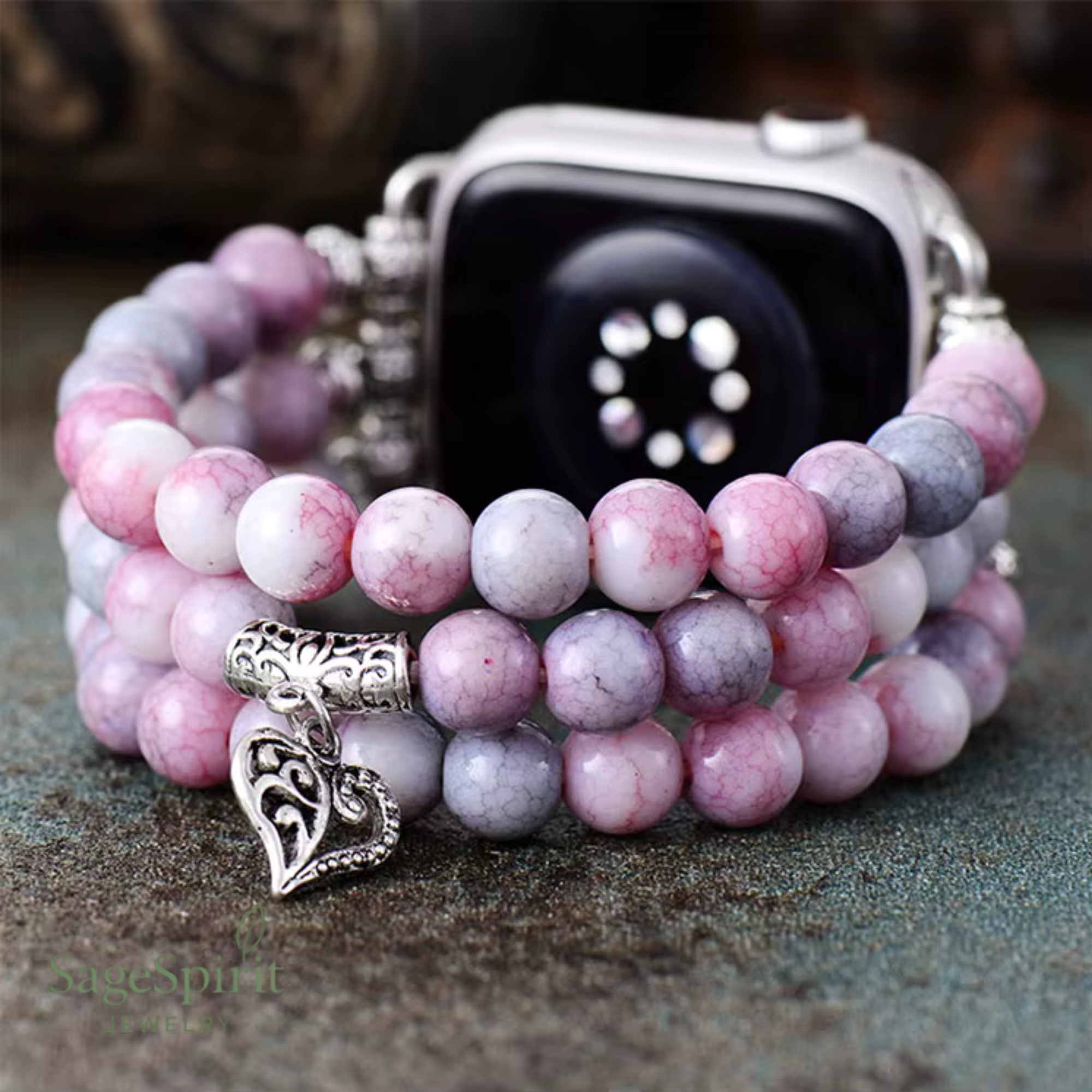 Bohemian Heart Quartz Smartwatch Strap