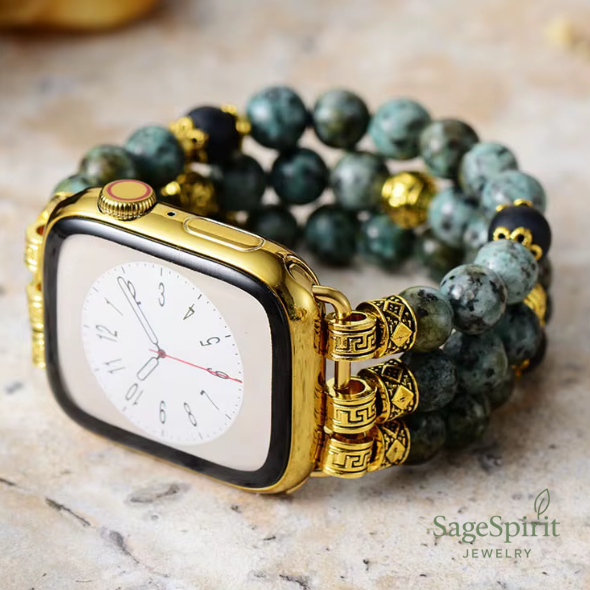 Bohemian African Turquoise Smartwatch Strap