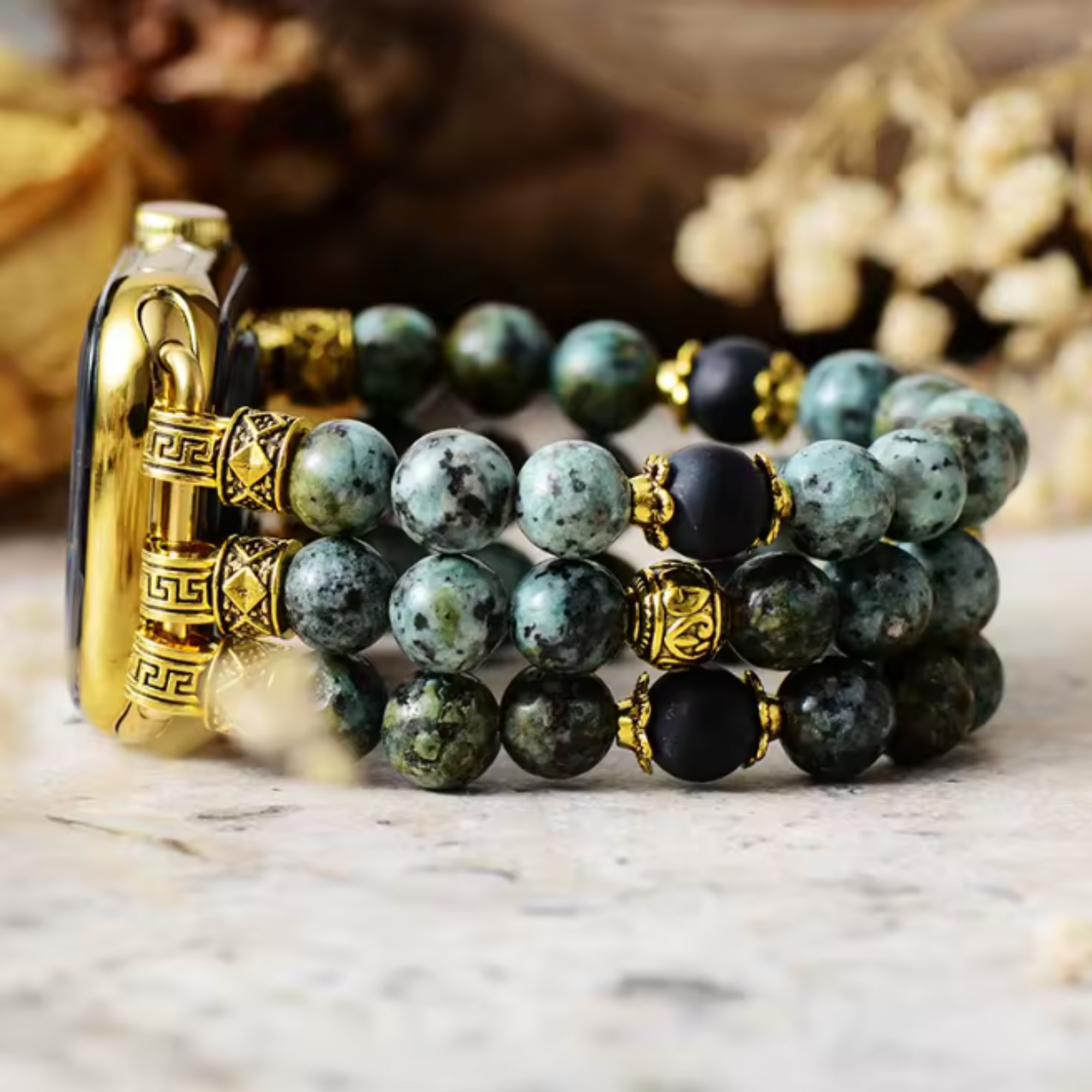 Bohemian African Turquoise Smartwatch Strap